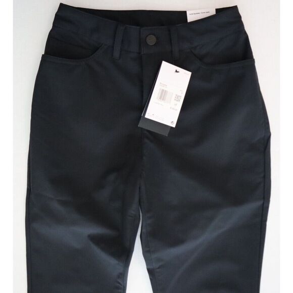 Nike Tour Repel DX6086-010 Women's Sz 0 Black Slim-Fit Golf Pants - Picture 5 of 12